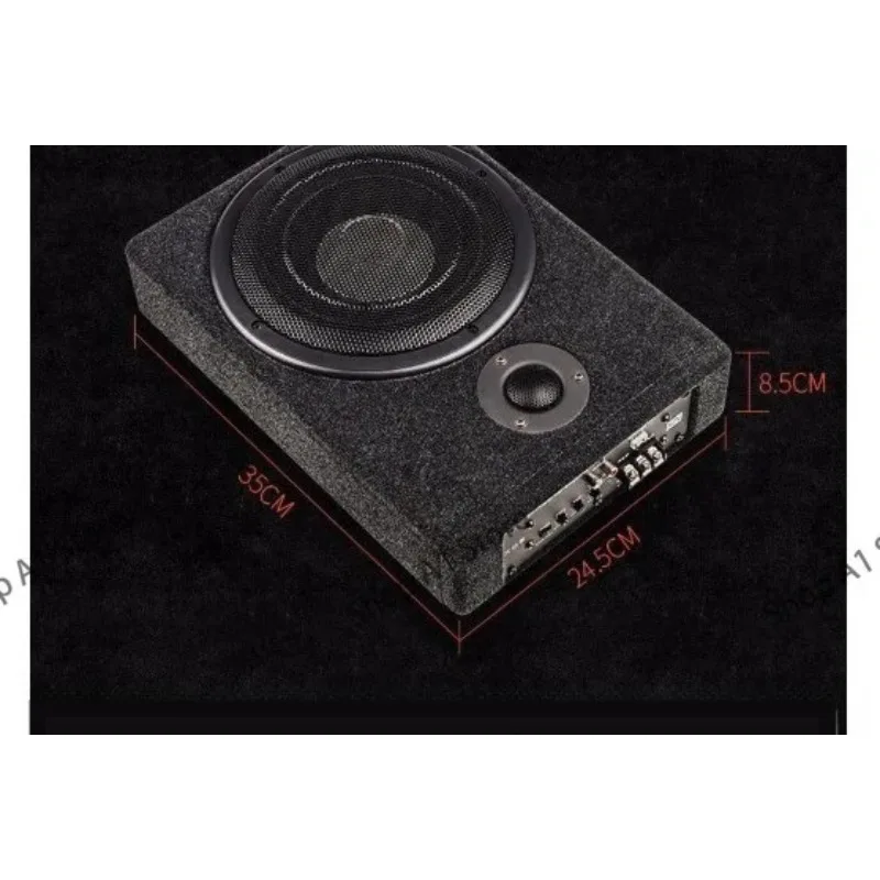 Car subwoofer ultra-thin seat modified Bluetooth high-power subwoofer 12v special car audio
