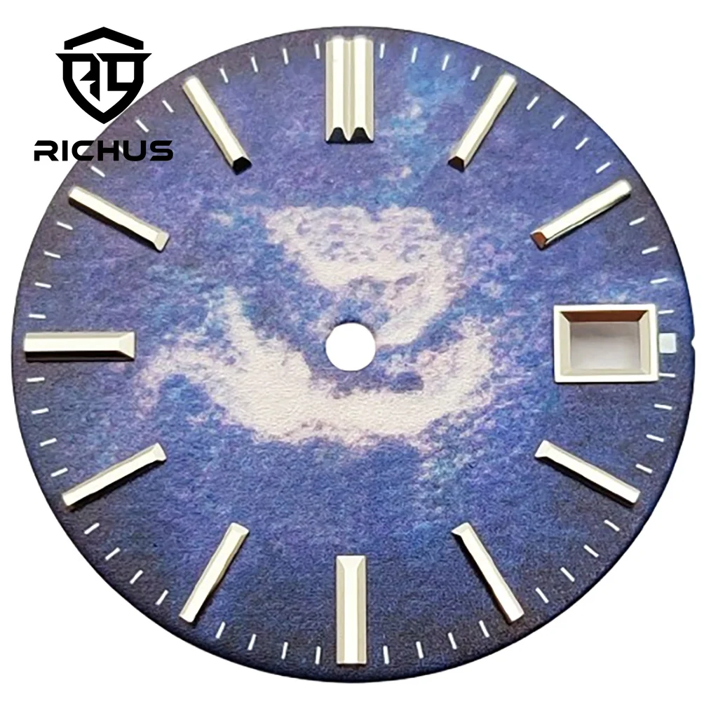 ساعة RICHUS 29 ملم تناسب NH34 NH35 NH36 حركة تناسب الساعة 3.0 أو تاج الساعة 3.8 ﻿ اكسسوارات الساعة