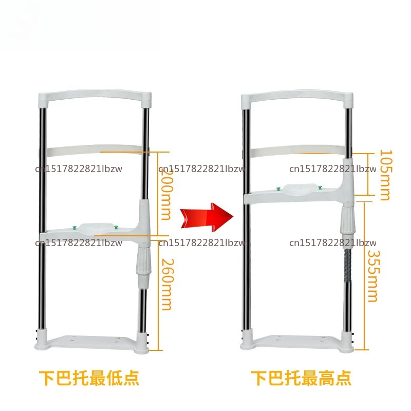 Forehead Support Training Device Lifting Table Vision Chin Forehead Support Combination Accessories Bracket