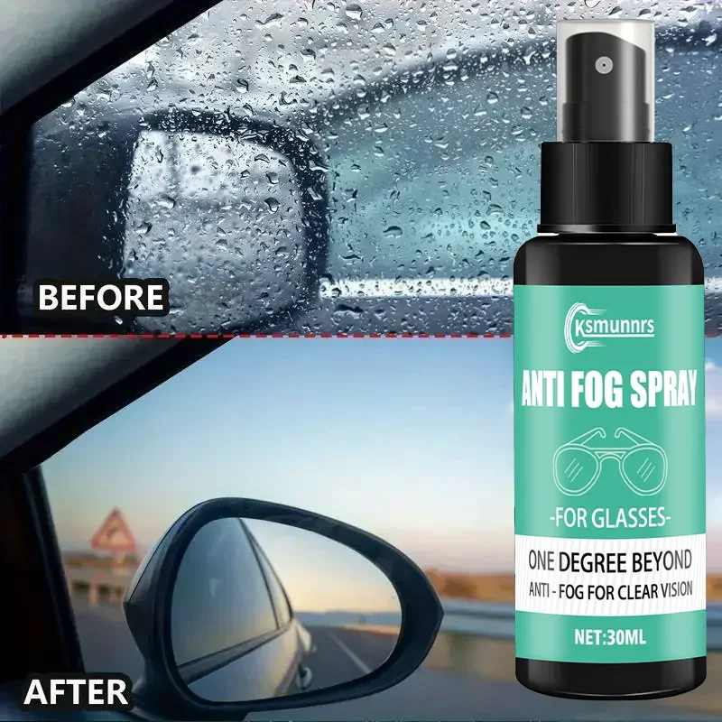 Spray Antivaho Multiusos Fasilawei: Gafas/Retrovisores de Coche, Portátil, Revestimiento de Larga Duración, Fácil de Aplicar