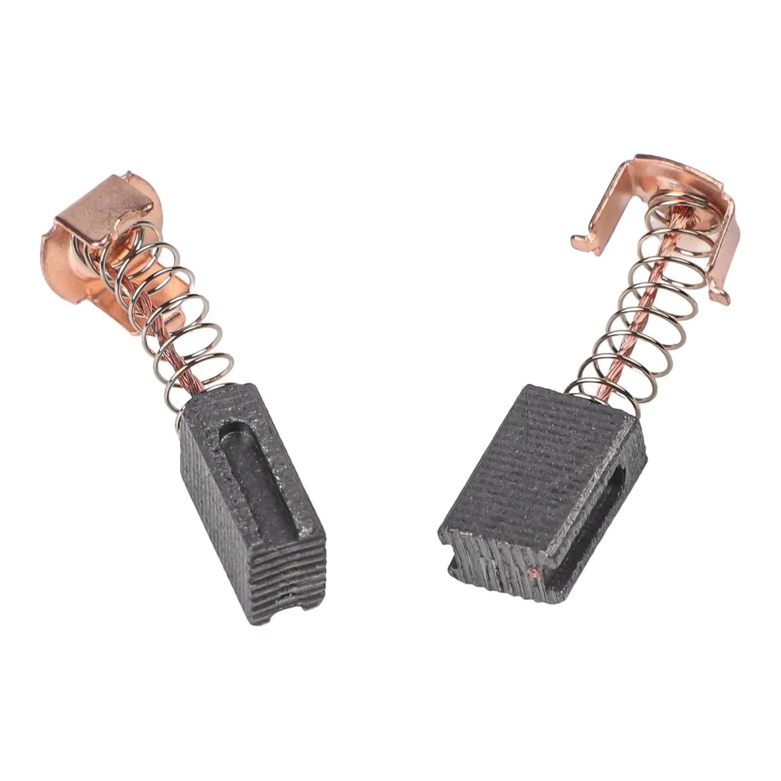 6 Buah Sikat Karbon Motor dengan Pegas 5*8*12Mm Suku Cadang untuk Penggiling Sudut Listrik Black & Decker G720 Aksesori Peralatan Listrik