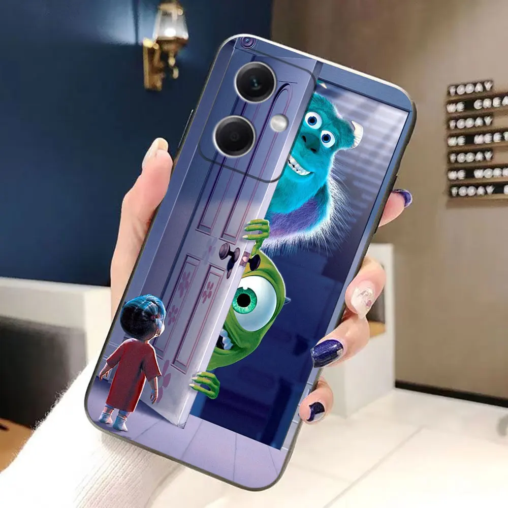 Sulley Girl Boo Monsters Inc غطاء جراب هاتف ل Redmi ملاحظة 14 13 12 12S 11 11T 11S 10 9T 9S 9 8T برو غطاء من السيليكون Funda Shell
