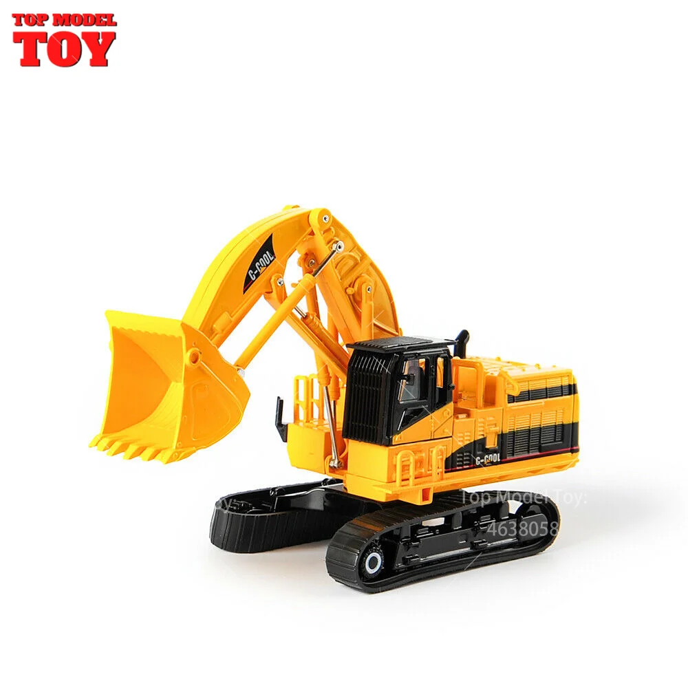 C-COOL 1/64 Scale Front Shovel With Metal Tracks Engineering Vehicle Model For Children Toys Collection