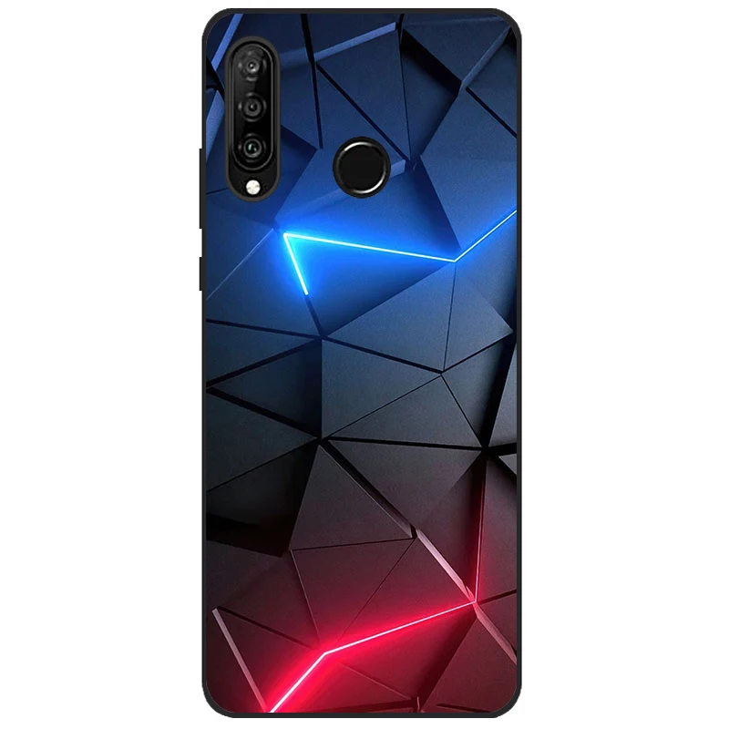 Case For Huawei P30 Lite New Edition Case TPU Silicone Back Phone Case For Huawei P30 lite 2020 Bumper Coque P30lite New Edition