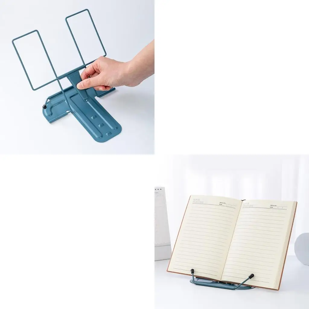 Adjustable Metal Bookrest Recipe Kitchen Bookrest for Kid Gifts