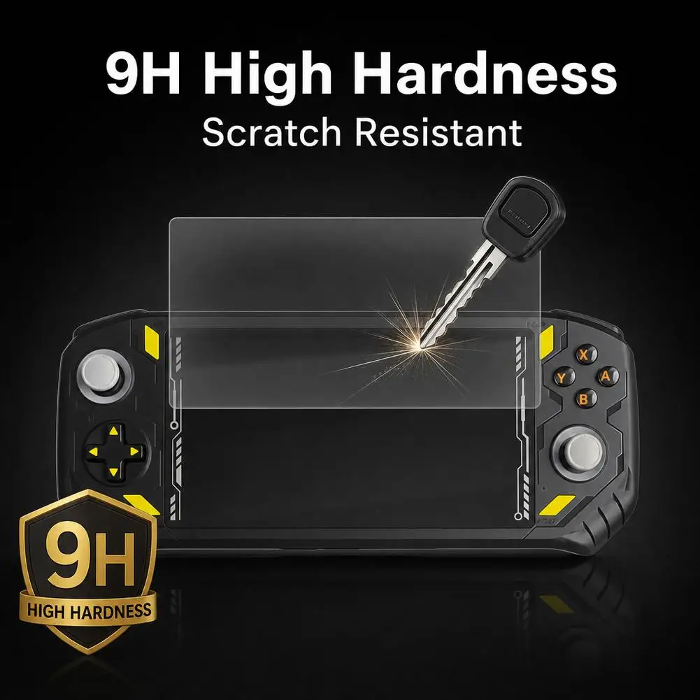 For RG52 Mini Tempered Glass Screen Protector For RG52 Pro Max Handheld Game Console 9H HD Scratchproof Film Cover