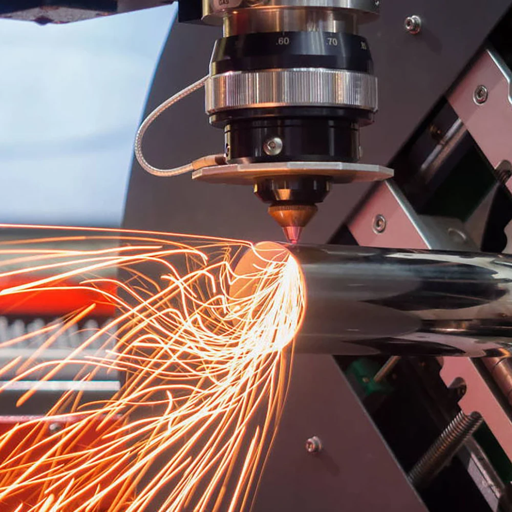 فوهة ليزر رصاصة مع قاعدة صامولة عيار 0.8 - 4.0 لآلة القطع بليزر الألياف DNE CINCINNATI Lasermech