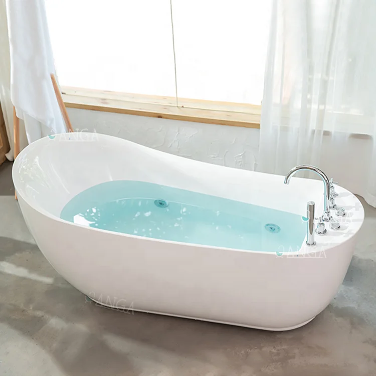 Freestanding Whirlpool Bathtub Jacuzzier Tubs Indoor Modern Bathroom Jaguzzy Massage Bath Tub