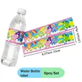 Water label 6pcs