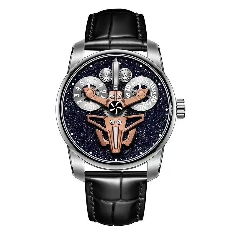 Aerospace Fighter Men's Watch Aerospace Fighter Fully Automatic Mechanical Watch Butterfly Buckle Watch Men's Watch