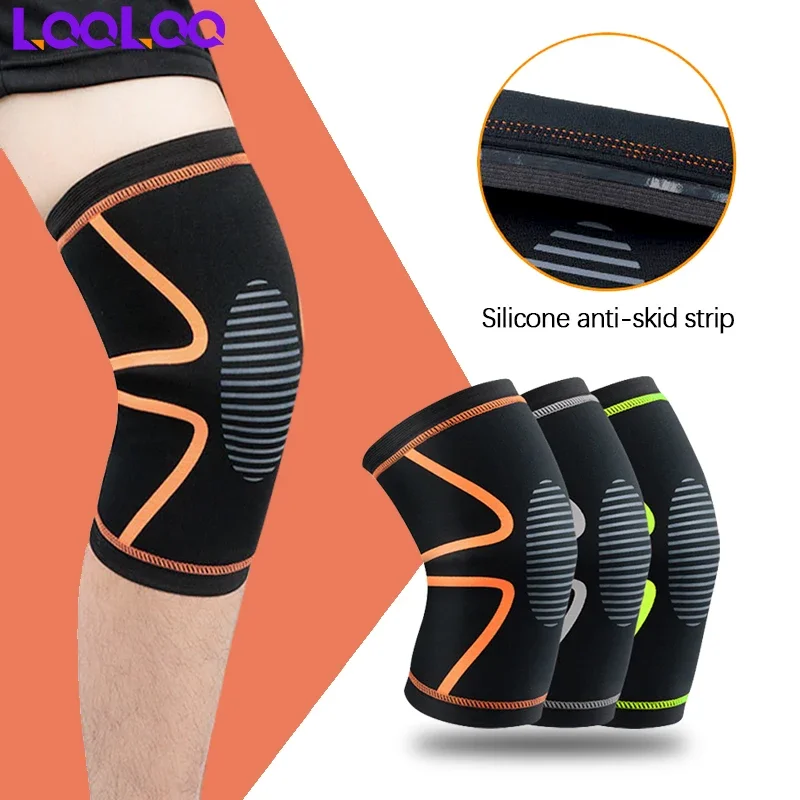 

1Pcs Knee Sleeves Sports Support for Running, Jogging, Powerlifting, Workout, Joint Pain Relief, Arthritis and Injury Recovery