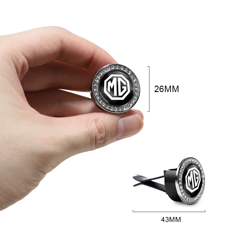 Air Outlet Aromatherapy Clip Car Solid Perfume Freshener For Morris Garages MG MG3 MG5 MG6 MG7 GT GS Hector HS ZS ZX EZS EHS