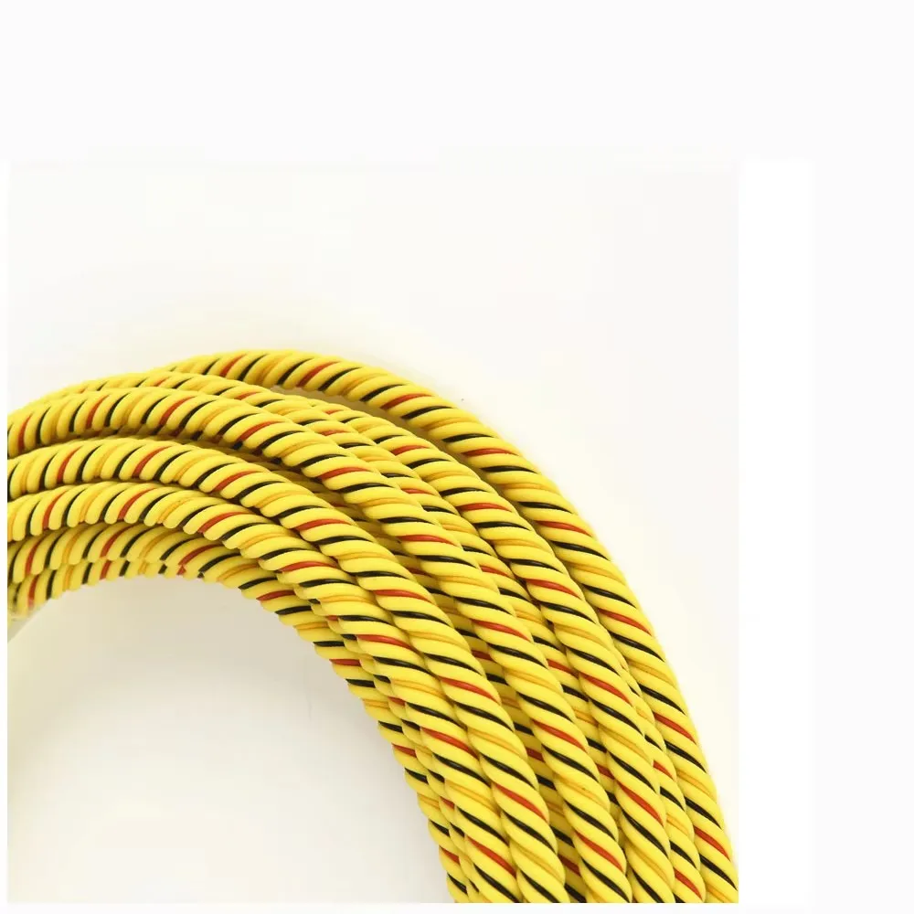 4 pins Positionable Water Leakage Sensing Cable 4 Core Leak Detection Rope for data center