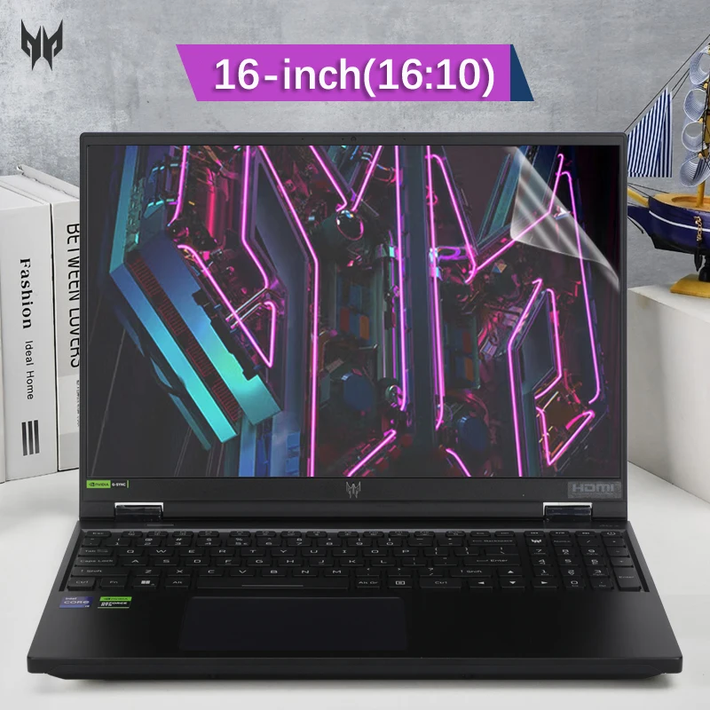 2X Anti Blue Light and Anti Glare Screen Protector Guard for Acer Predator Helios 16 PH16-71 PH16-72 Gaming Notebook 16" 16:10