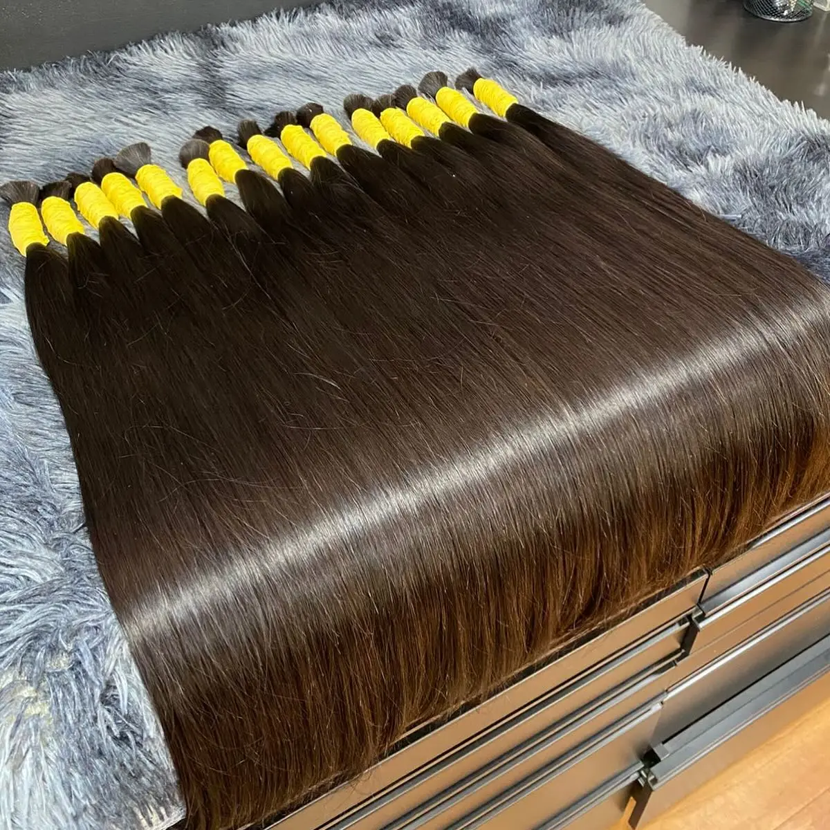 100% شعر بشري حقيقي السائبة الشعر التمديد لا آلة لحمة صنع عذراء ريمي مستقيم الشعر السائبة 18-30 بوصة 100 جرام شعر أشقر طبيعي