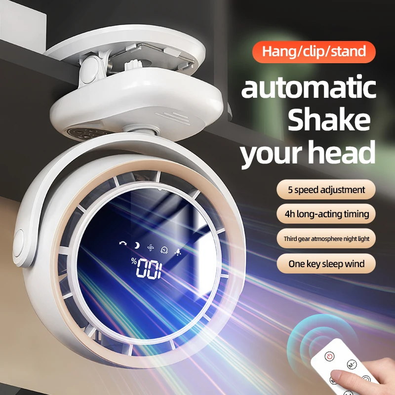 circulating-clip-fan-4000-mah-large-capacity-rechargeable-mini-desktop-fan-with-remote-control-table-fan-with-night-light