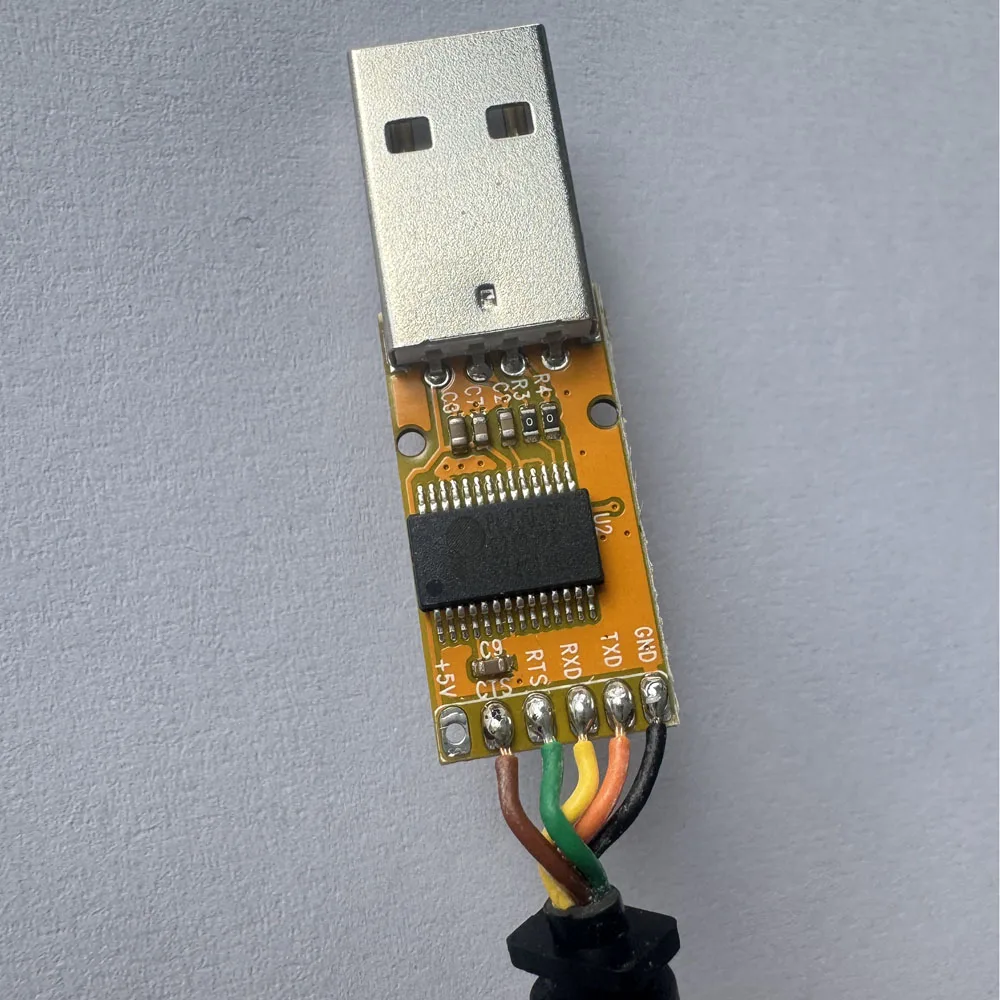 Prolific PL2303 USB Serial Adapter USB RS232 Interface Serial Adapter Converter Board with TXD RXD CTS RTS GND VCC 5V