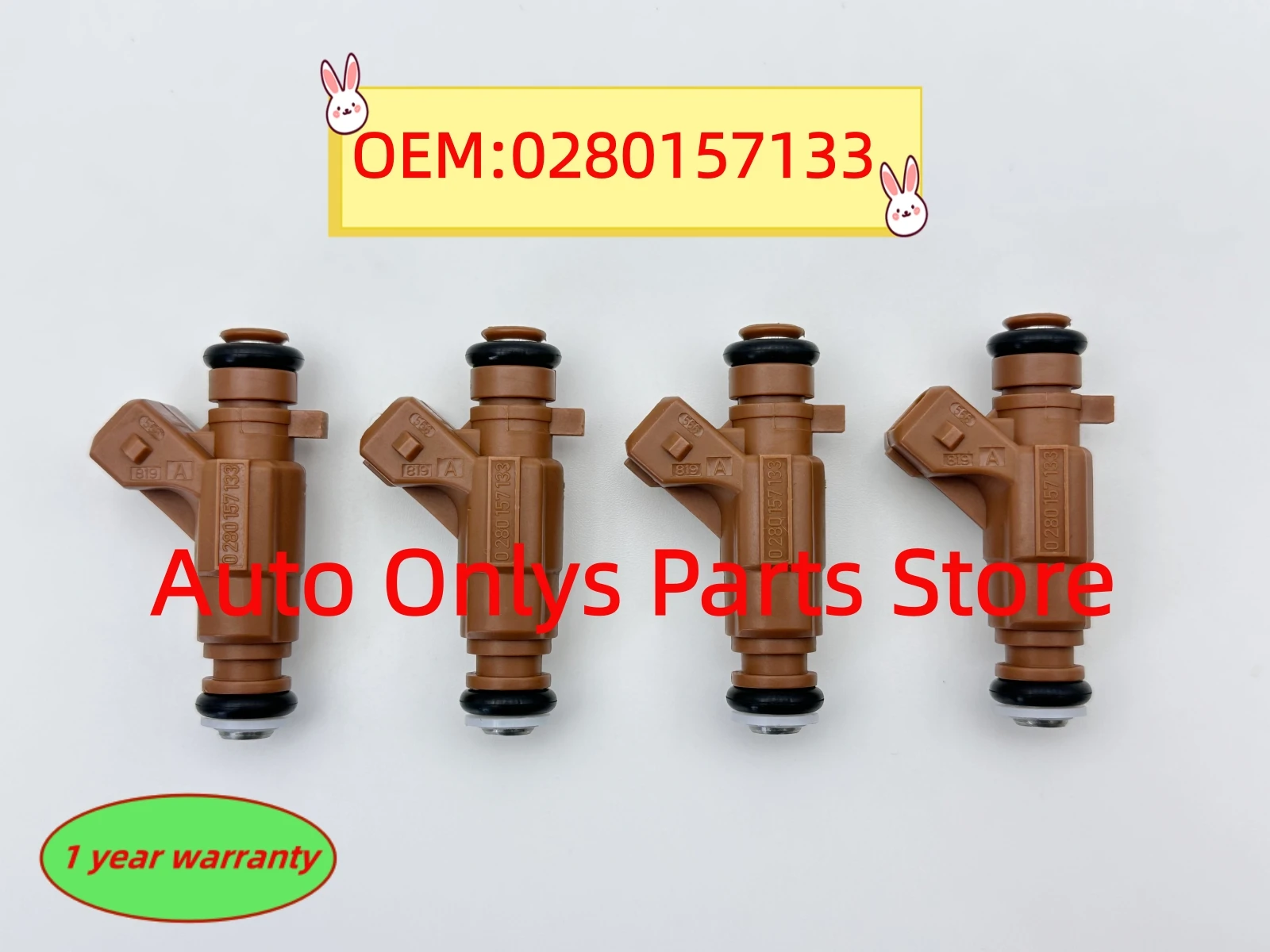 

4 шт. 0280157133 Высококачественные новые топливные форсунки для автомобильных аксессуаров Chevrolet