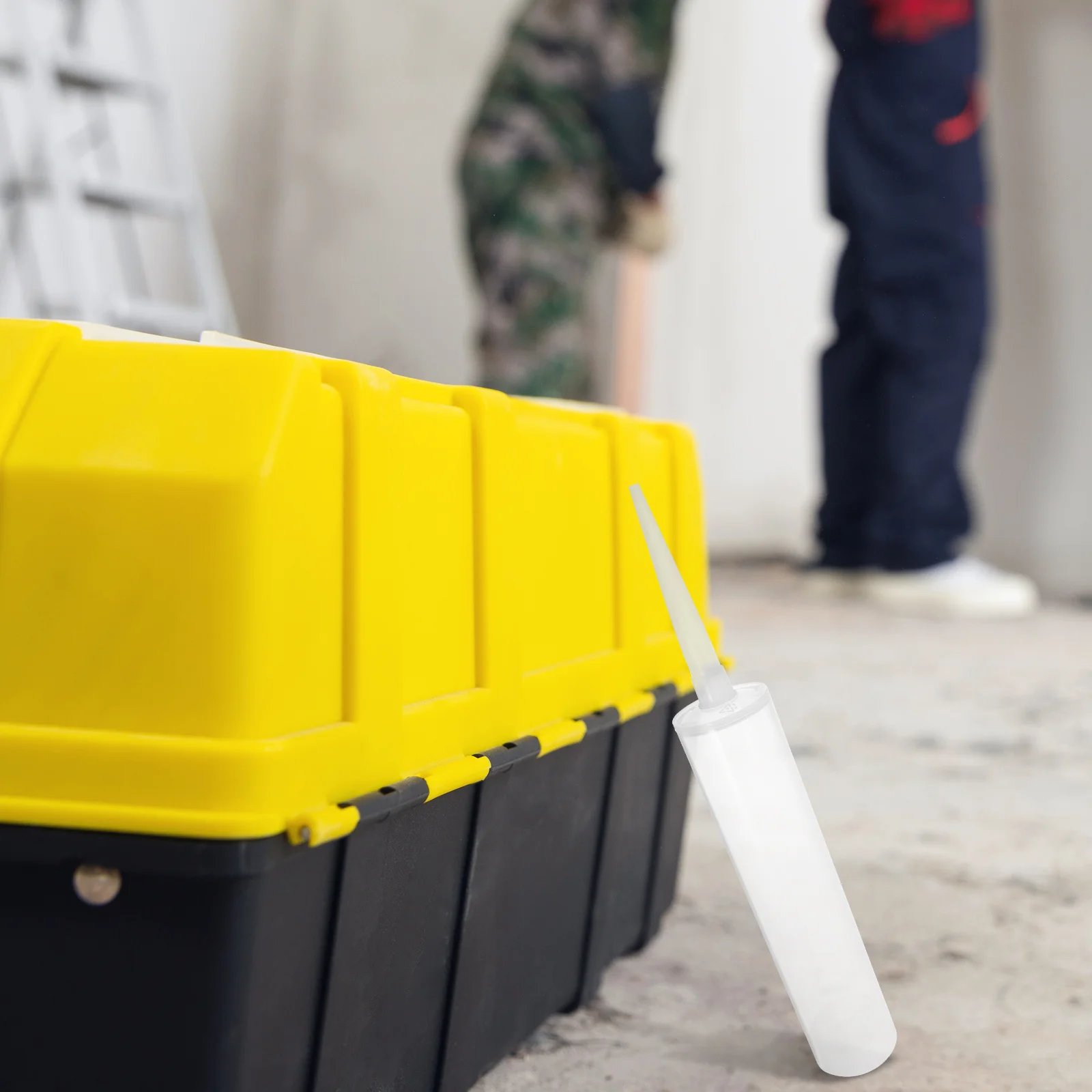 

3Sets 300Ml Transparent Caulking Tubes Plastic Sealant Bottles Reusable Fillable for DIY Home Repairs Cracks Tiles Caulk Empty