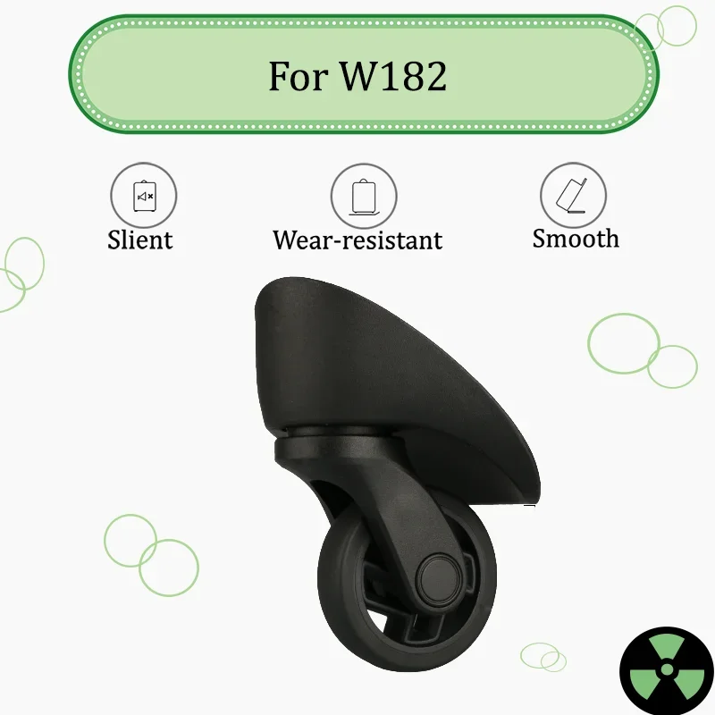 

For W128 Heavy-Duty Luggage Wheels 360° Swivel Casters Silent & Smooth Wear-Resistant & Slip-Proof Quiet & Durable