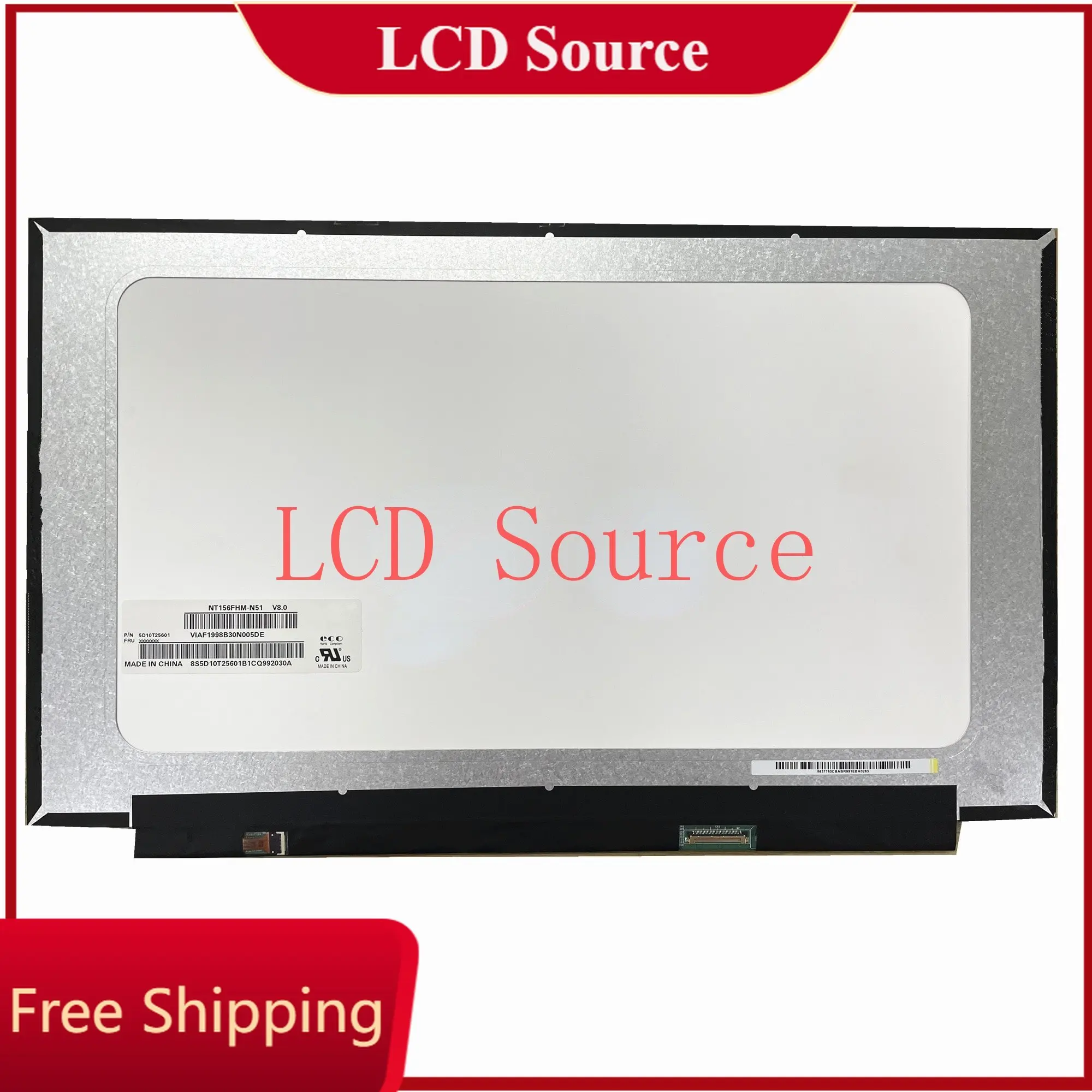 

NT156FHM-N51 V8.0 B156HTN06.1 NT156FHM-N61 NT156FHM-N62 NT156FHM-N43 NT156FHM-N63 1920*1080 Display Panel Laptop LCD Screen