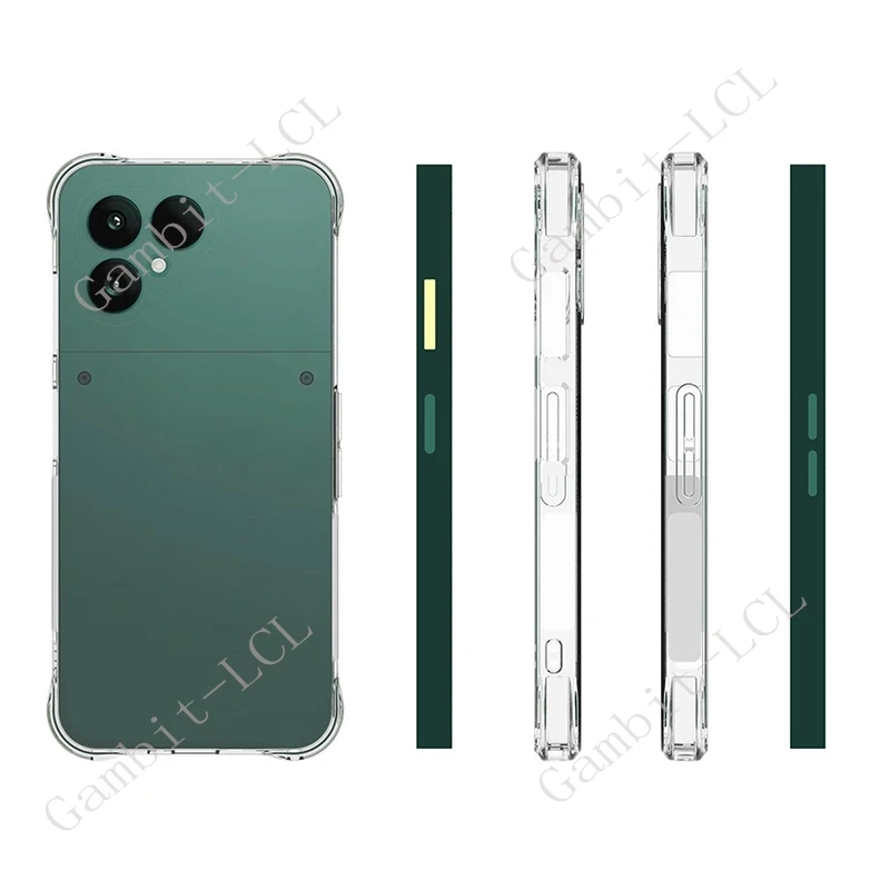 Capa anti-queda para fairphone 5 6 fairphone 5 fairphone6 gen 6 tpu macio original à prova de choque capa traseira em fairphone 6