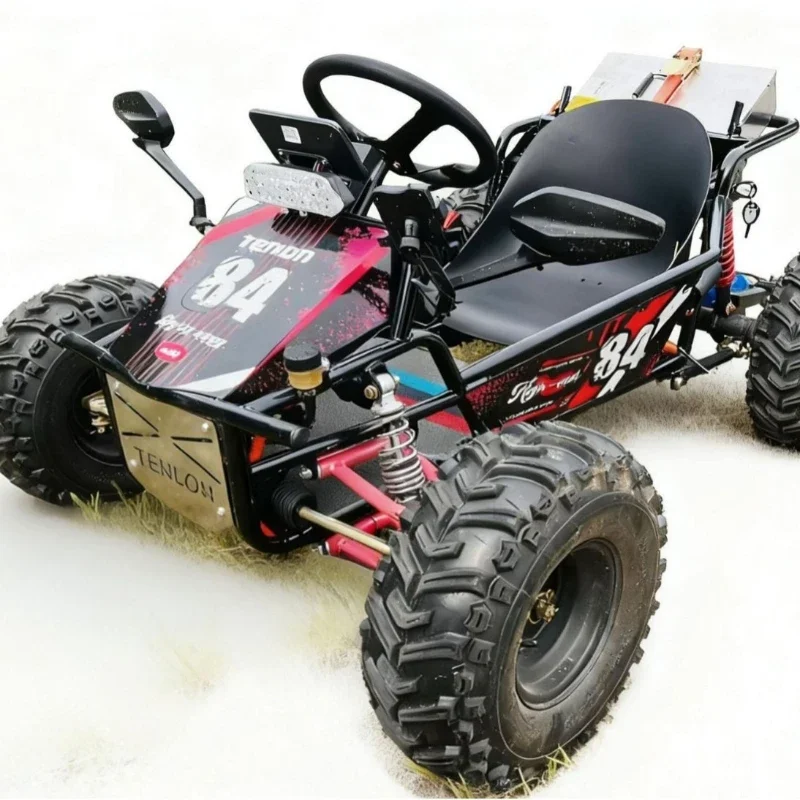 DurableSteering wheel kart lithium battery high horsepower off-road kart competitive drift off-road