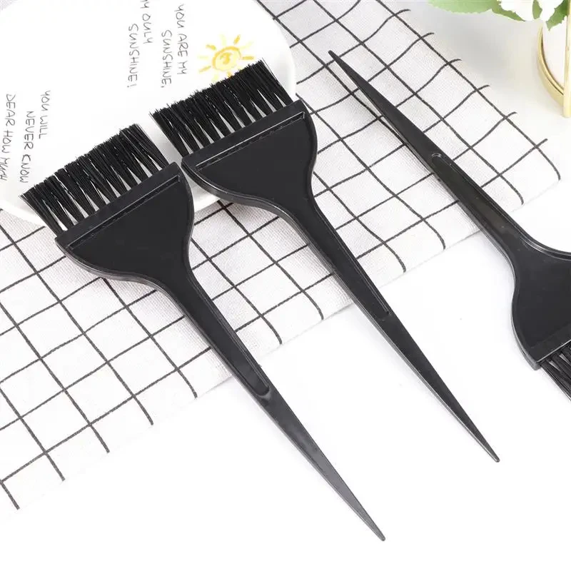 Long Handle Hair Coloring Dyeing Brush Hair Tint Applicator Salon Color Cream Stirring Brush Barber Styling Accessories