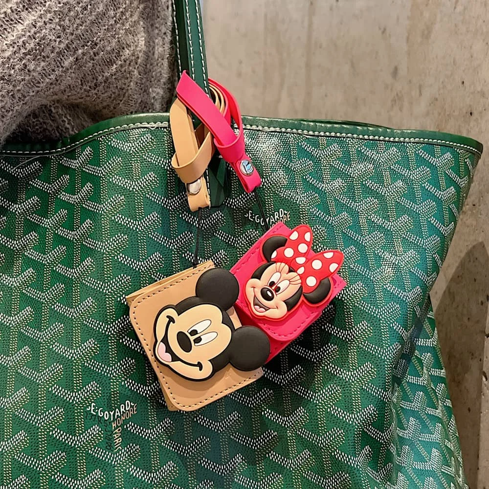 Hot Cute Cartoon Anime Role Minnie Mouse Case for AirPods 1 2 3 Pro 2rd Bluetooth Earphone Charge Box Soft Leather Protect Cover image 4