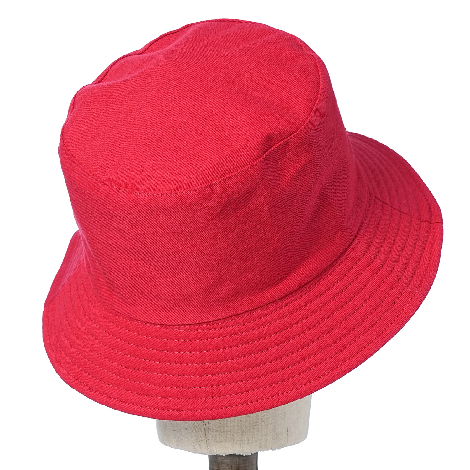 New Unisex Cotton Bucket Hat Two Side Wear Women Summer Sunscreen Panama Men Outdoor Fisherman Beach Cap Boonie Sunhat