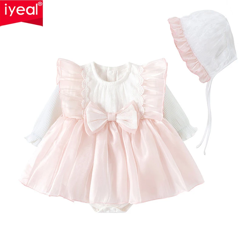 iyeal-abiti-da-principessa-per-bambine-tuta-in-cotone-a-maniche-lunghe-primaverile-autunnale-con-cappello-tuta-per-neonati-vestiti-per-neonati