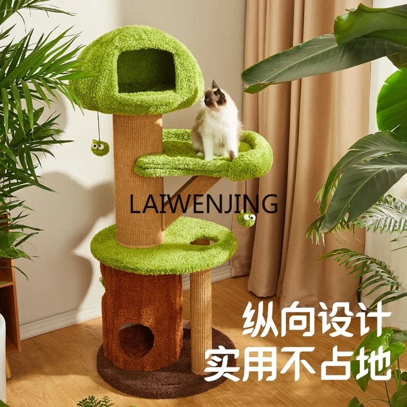 LYN forest tree house climbing frame cat nest integrated tree hole cat multi-layer climbing frame