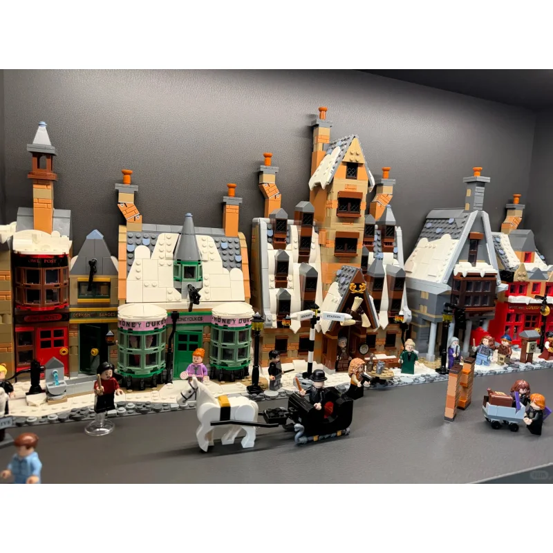 3228 Uds 76457 Hogsmeade Village edición coleccionable rompecabezas montaje bloques de construcción para niños y niñas modelo de juguete para niños