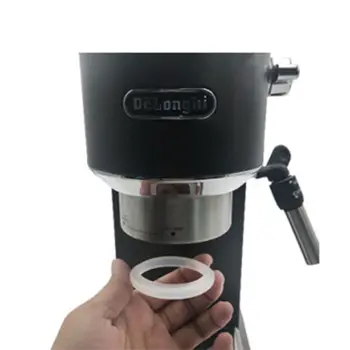 2 ks silikonového těsnění pro DeLonghi EC680 EC685 EC695 EC820 EC850 EC860 EC9335M EC9355M EC9665M těsnicí kroužek pro kávovar DeLonghi 8 nejlepší prodej Příslušenství k DeLonghi EC685 - №6