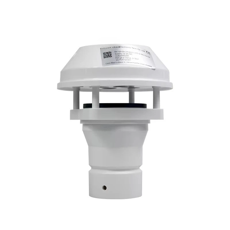 RK120-09 RS232 4-20mA 0-5V 0-70m/s High Resolution RS485 3% Accuracy -10~50 Ultrasonic Anemometer Wind Speed