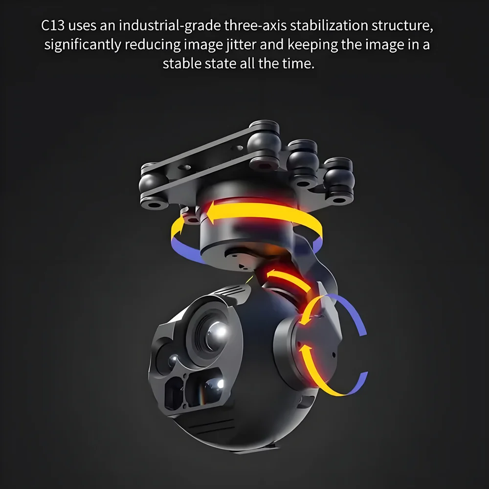 

Многофункциональный трехлегкий стабилизатор высокой четкости Skydroid C13