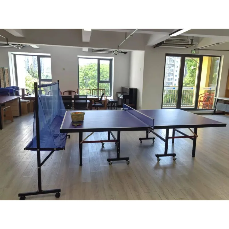 Movable Table Tennis Ball Net Ping Pong Recycle Catcher Portable Ball Catcher Net Equipment Large Collecting Net for Practice