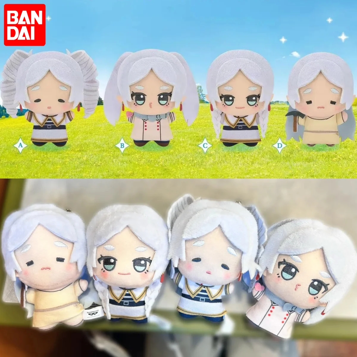 

Banpresto Frieren Sousou No Frieren 11Cm Nunu Body Plush Doll Bag Charm Anime Collectible Home Decor For Anime Fans