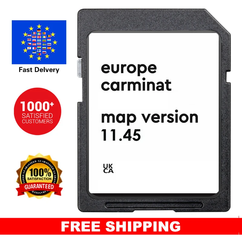 

Carminat 11.45 Europe Maps 2025 for Renault Megan/Clio/Laguna/Scene Version Sat Nav GPS Navigation 8201756571 SD Card 8GB
