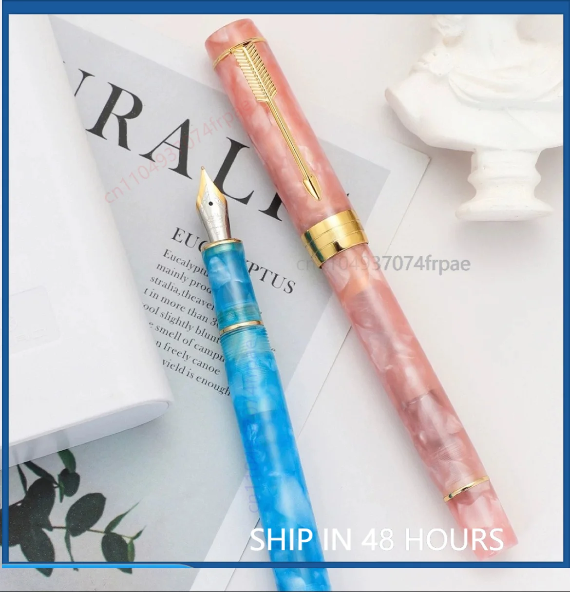 For Jinhao Mini Century 100 Fountain Pen Schmidt Fine Nib Custom Naginata Grind Ink Cartridge Hard Calligraphy Pen