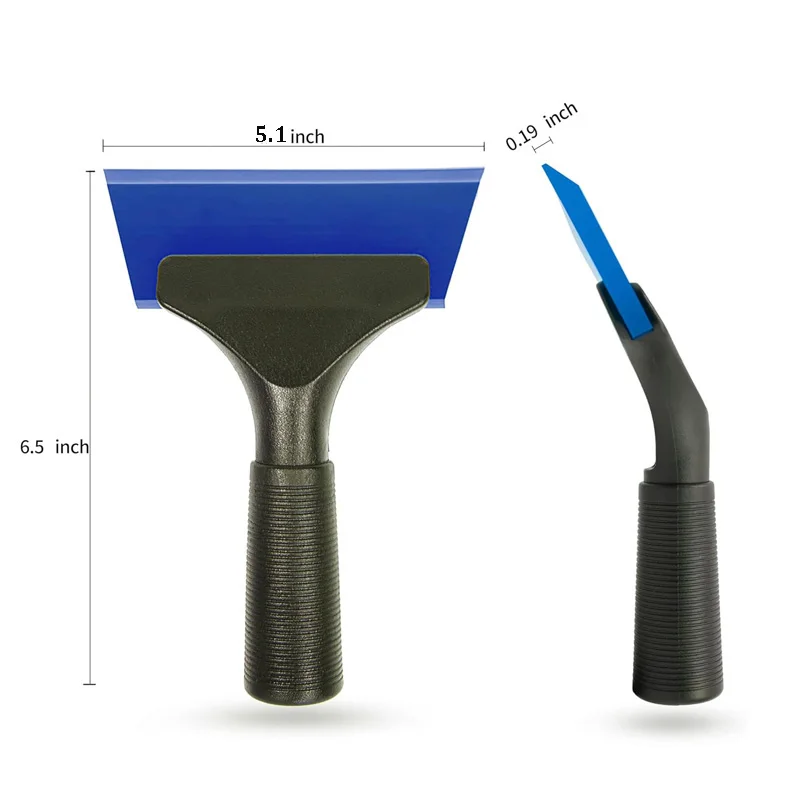 1/3 Pcs Small Squeegee for Car Window Cleaning 5 Inch Window Tint Squeegee with Non Slip Handle Silicone Wiper Tinting Tools image 5