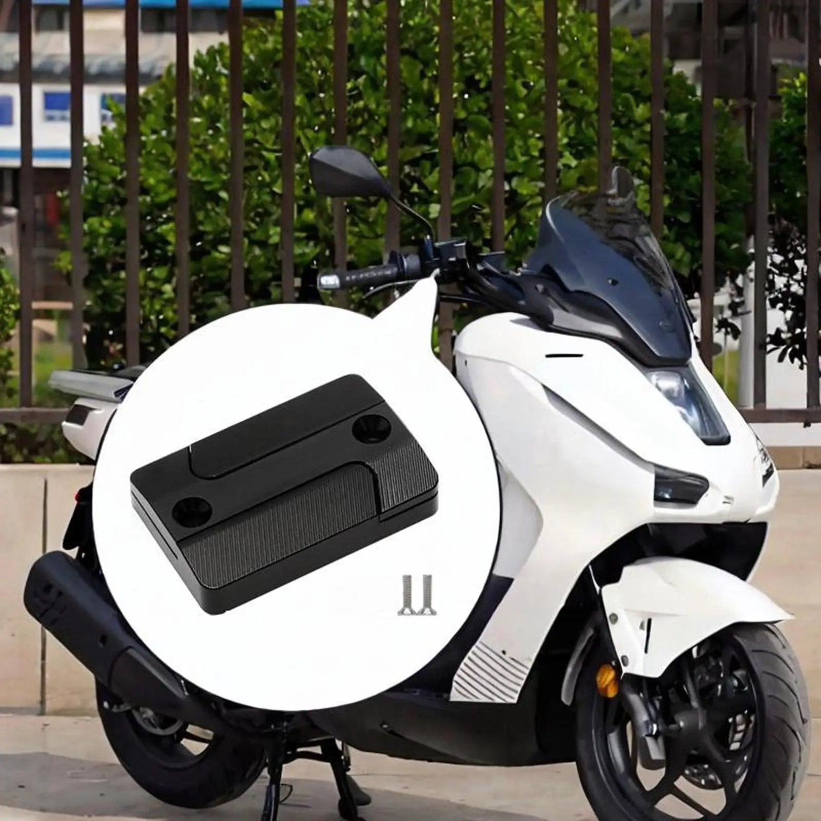 Master Cylinder Cap Motorcycle Accessory Brake Reservoir Cover for Honda NS150GX NWG150 ADV350 FORZA125