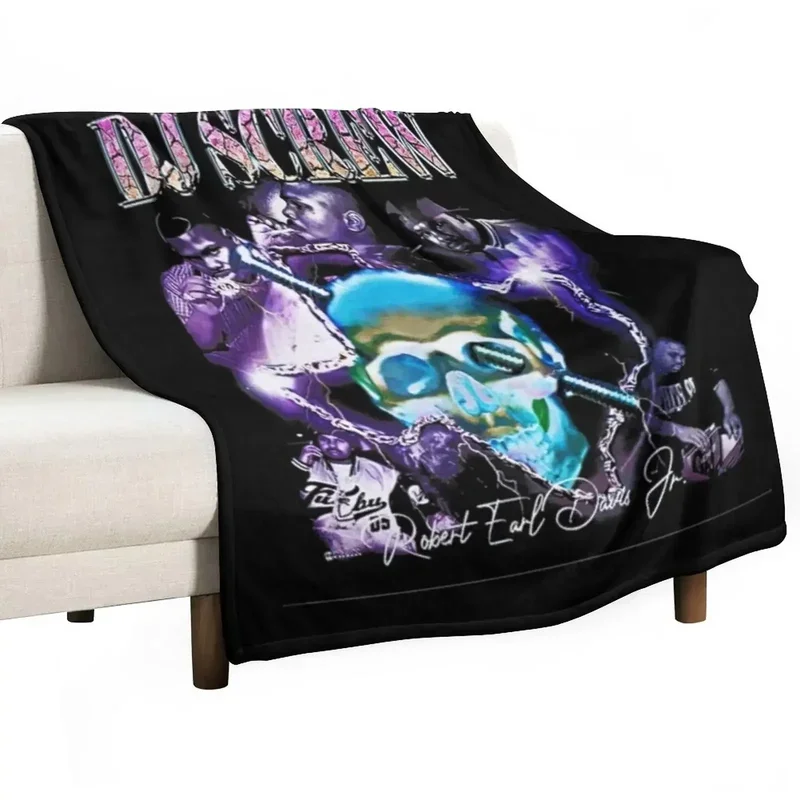 

Dj Screw Throw Blanket Single Thermal Blankets