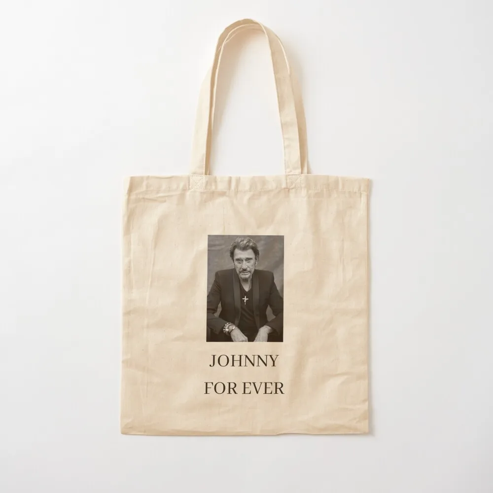 Johnny Hallyday Tote Bag great bag Fabric bag canvas bags personalized tote