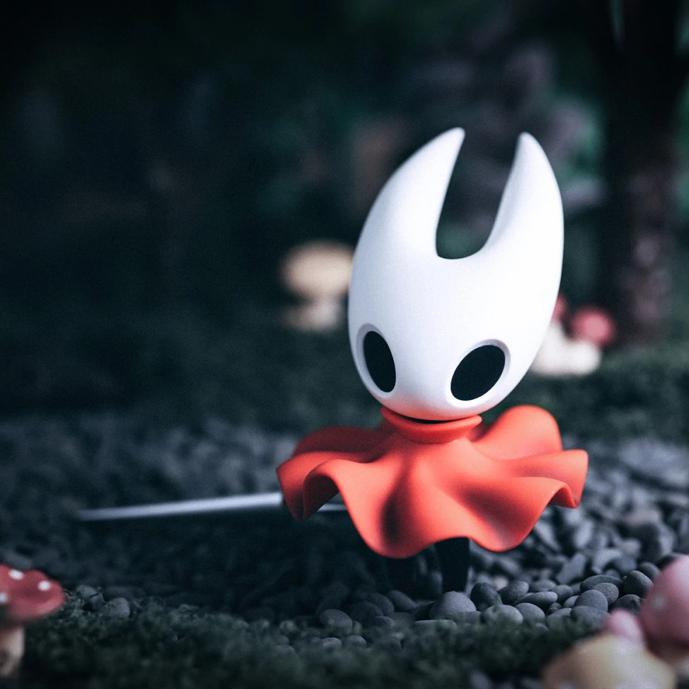 Juguetes de Hornet hueco, figura de juego de Anime, figura de acción de Silksong, figura de Hornet Quirrel, modelo coleccionable, regalos de Navidad y Halloween