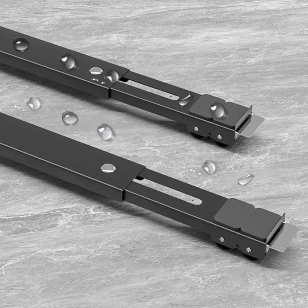 

Effortless Carry With Wheels Refrigerator Stand Extendable Non-slip Washing Machine Stand Durable Adjustable Stand Furniture