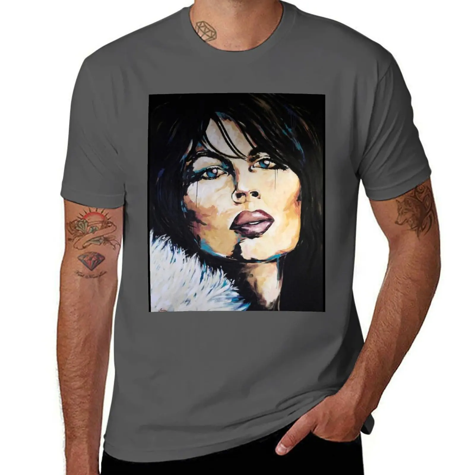 Rock Chick T-Shirt Big and Tall Gym T-Shirt