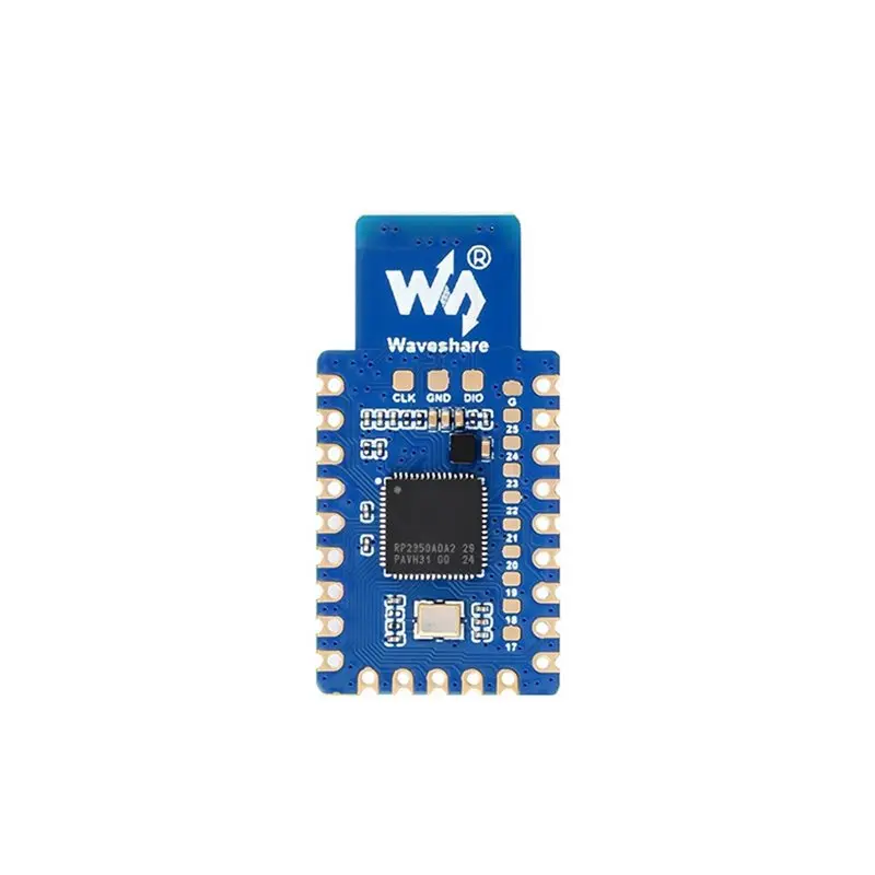Waveshare RP2350-One For Raspberry Pi RP2350A Dual-Core Dual-Architecture One Onboard PCB Type-A Plug 4MB Flash MCU Board