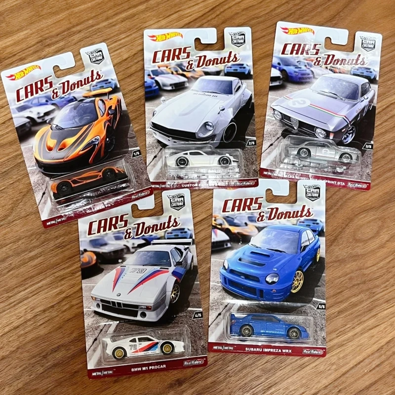 

Новинка, хит продаж, оригинальный запас 2017, серия Hot Wheels Donut, коллекционная модель автомобиля из сплава, игрушечное украшение, детские подарки на день рождения