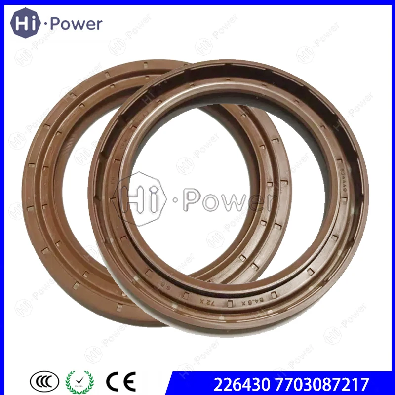 

2pcs DPO A4L Automatic Transmission Oil Pump Seal OEM 226430 7703087217 8200834449 For Peugeot 206 307 RENAULT